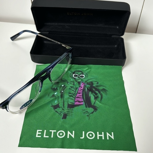 Elton John Fashion Glasses Blues Faddn 55-19-145